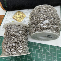 Chaîne à maillons en forme de nez de cochon pour grains de café, petites et grandes tailles, accessoires