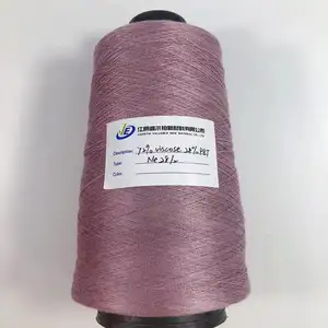 Selling 28/2 Knitting Sweater Scarf Anti-pilling Viscose Pbt Core Spun Yarn