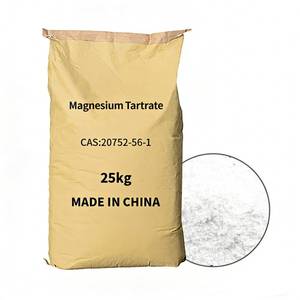 Тартарат магния пищевой по заводской цене, CAS 20752-56-1, пищевая добавка, стабилизатор, C4H14MgO11, 25 кг - Product Image 3