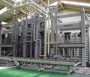 HPL Board Fire proof Production Line Hydraulische Vakuum presse für Lamini maschinen auf Holz basis - Product Image 5