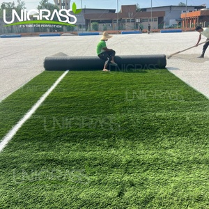 UNIGRASS Césped Sintético para <span class=keywords><strong>Canchas</strong></span> <span class=keywords><strong>de</strong></span> Fútbol, Césped Artificial para Fútbol - Product Image 5