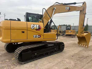 Excavatrice CAT 313GC d'occasion à faible nombre d'heures de fonctionnement, Caterpillar 313GC, excavatrice hydraulique moyenne de 13 tonnes, performance stable et économe en carburant - Product Image 2
