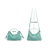 Sac à bandoulière pour femme en cuir véritable de marque célèbre, petit sac à main de haute qualité, nouvelle collection d'été, vente en gros, logo personnalisé