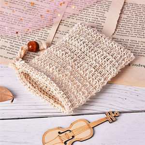Bolsas de malla de sisal al por mayor para jabones, bolsas de malla para baño y ducha, paños de limpieza ecológicos - Product Image 1