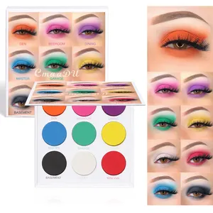 Cmaadu eye shadow kualitas tinggi, eye shadow kualitas tinggi, berpigmen tinggi, matte, unik, anti air, riasan baru