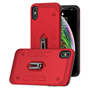 Saiboro Rugged Armor de 2 en 1 PC TPU soporte resistente al impacto, caja del teléfono para Iphone xs. - Product Image 1