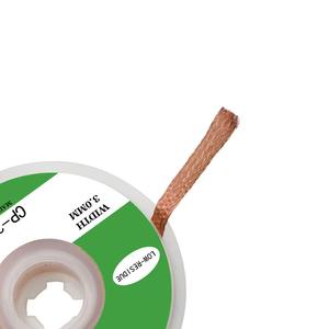 Dessoudage tresse <span class=keywords><strong>soudure</strong></span> dissolvant 2-3.5mm soudage <span class=keywords><strong>étain</strong></span> ventouse câble plomb cordon Flux réparation outil <span class=keywords><strong>soudure</strong></span> fils de soudage - Product Image 4