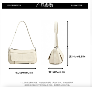 กระเป๋าหนังแท้ AndoBag รุ่นใหม่ กระเป๋าสะพายข้างสำหรับผู้หญิง สาวๆ ใช้เดินทาง ทำงาน สะพายไหล่ สะพายใต้วงแขน ใช้ได้ทุกวัน - Product Image 3