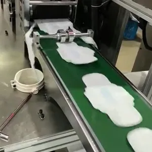 Disposable women Napkin sanitary pad disposable medical surgery ladies pads making machine