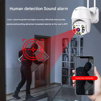 4MP Yiiot kamera keamanan, kamera IP WiFi luar ruangan CCTV rumah murah tahan air tanpa kabel WiFi Video pengawasan jaringan PTZ CMOS