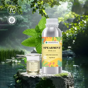 Organic Mint Oil | Spearmint Essential Oil For Face - 100% Pure Natural Mentha Spicata Plant Extract | Wholesale Price, Bulk 1kg