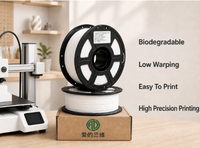 Filamen PLA Pabrik Cina untuk Printer 3D, Filamen 1.75mm, Gulungan 1kg untuk Pencetakan 3D FDM Berbagai Warna OEM/ODM