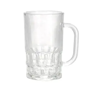 Hot Sale Different Sizes Sublimation Draft Beer Glass Mug Cheap Price Flower Tea Drink Cups High Quality San Miguel Beer Glasses