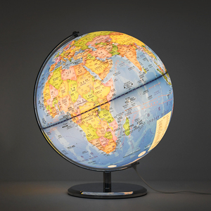 305mm con luz cambiable Color geografía tierra globo plástico noche luz lámpara <span class=keywords><strong>mundo</strong></span> globo hogar Led escritorio globo lámpara - Product Image 4