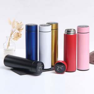 Travel Tumbler <b>Smart</b> LED Temperature Display Stainless Steel Double Wall Vacuum Flask Thermos 12-24 Hours Thermal Applicable - Product Image 2