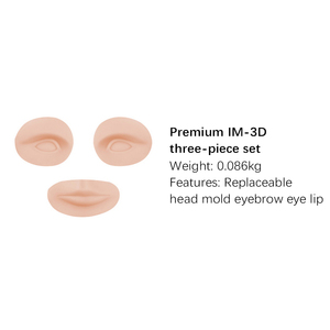 Tabla <span class=keywords><strong>de</strong></span> práctica <span class=keywords><strong>de</strong></span> maquillaje <span class=keywords><strong>de</strong></span> <span class=keywords><strong>cejas</strong></span>, maquillaje <span class=keywords><strong>de</strong></span> silicona reutilizable 5D, maquillaje cosmético, práctica <span class=keywords><strong>de</strong></span> pestañas, práctica <span class=keywords><strong>de</strong></span> ojos para entrenamiento academia - Product Image 5