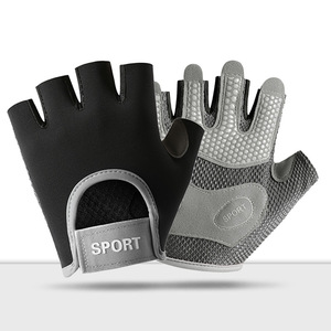 Guantes deportivos Unisex Fitness Ejercicio Entrenamiento Guantes de levantamiento de pesas para entrenamiento de gimnasia Guantes de medio dedo - Product Image 1
