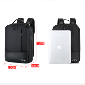 Zaino per Laptop da Viaggio Impermeabile di Alta Qualità con Apertura a 180 Gradi, Borsa a Tracolla Convertibile con Porta USB - Product Image 3