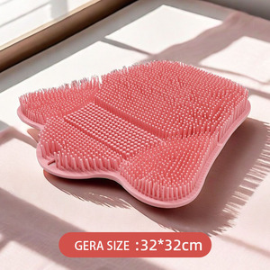 BunnyHi MZB009 gatto rimozione solletico gatto spazzola massaggio di bellezza Multi-funzionale adesivo <span class=keywords><strong>da</strong></span> parete in Silicone arrampicata gatto tiragraffi - Product Image 5