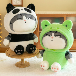 <span class=keywords><strong>Y</strong></span> Muñecos de peluche de gato de cara aburrida, Muñecos de gatito, Muñecos para máquina de garras, Venta al por mayor, Súper suaves, Algodón orgánico, Algodón PP, Lindos, Divertidos, Alivio del estrés - Product Image 2