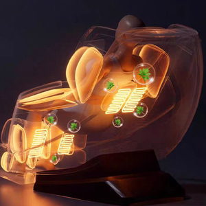 Zuverlässiger Luxus-Ganzkörper-Schwerelosigkeits-Infrarot-Physiotherapie-Massage stuhl mit 4D-Technologie Modernes PU-Leder-Fuß-Spa - Product Image 4