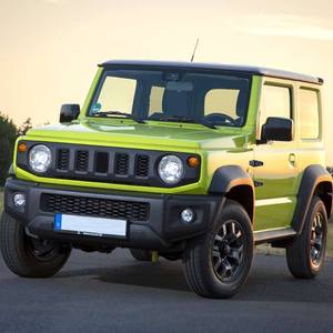Pegatinas decorativas para bisagras de puerta Jimny, plástico ABS negro mate, un par para modificación de 3 y 5 puertas - Product Image 3