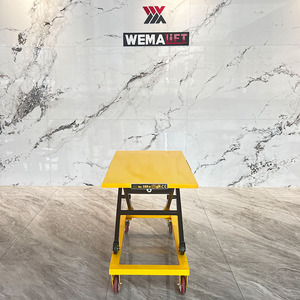 उच्च गुणवत्ता वाले मोबाइल मिनी मैनुअल ऑपरेशन हाइड्रोलिक कैंची लिफ्ट इलेक्ट्रिक लिफ्ट प्लेटफॉर्म टेबल - Product Image 5
