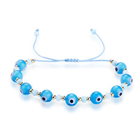 Main Bracelets Femmes Filles Bijoux Cadeau Réglable Chance Perles Couple Amitié Evil Eye Bracelet