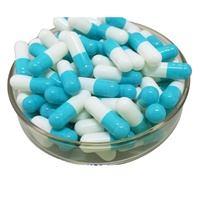 Capsules de couleur imprimées taille 0 00 Capsules de pilules de légumes pour plantes vides