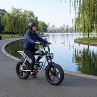 Bicicleta Eléctrica Versátil con Llantas Anchas para Recorridos Cortos y Actividades Casuales al Aire Libre