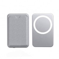 Porte-cartes avec chargeur sans fil magnétique 100000 mAh, porte-monnaie, chargeurs portables, Power Bank 10000