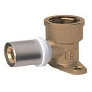 Raccordo femmina con flangia a pressione IBP per multistrato 1/2x20 - Product Image 1