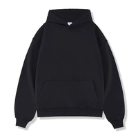 Sweat à capuche personnalisé avec logo, tendance automne-hiver, simple, 100% coton, vêtements streetwear pour hommes, sweats à capuche surdimensionnés
