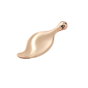 Outil de massage facial Gua Sha en alliage de <span class=keywords><strong>zinc</strong></span> haute brillance, bâton de massage des yeux roulant, instrument de beauté portable anti-rides et liftant pour les soins de la peau - Product Image 3
