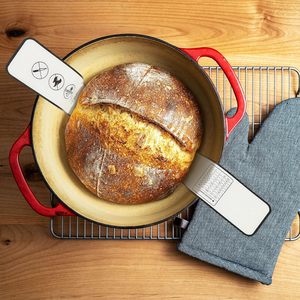 Lisen Reusable <b>Silicone</b> Bread <b>Baking</b> Mat Kit with Bread Sling and Long Handle for Dutch Oven - Product Image 6