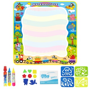 <span class=keywords><strong>Tapis</strong></span> <span class=keywords><strong>de</strong></span> peinture à l'eau magique avec planche <span class=keywords><strong>de</strong></span> peinture au stylo jouets éducatifs précoces <span class=keywords><strong>Montessori</strong></span> jouets pour enfants - Product Image 5