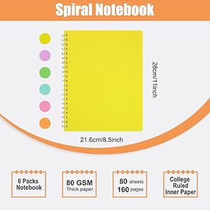 Cuadernos con Cubierta de Polipropileno y Encuadernación Espiral con Impresión Personalizada para Material Escolar y de Oficina - Product Image 2