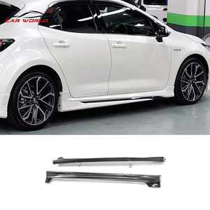 Kit de Carrocería para Automóvil Auris/Corolla Hatchback 2019-2022, ABS Negro Mate, Juego Completo, Alerón Delantero, Alerón Trasero, Faldones Laterales, Acabado Mate - Product Image 4