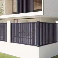 Garde-corps en aluminium d'art Clôture en acier galvanisé Sécurité Balustrade extérieure Villa Courtyard Main courante Escalier Décoration européenne