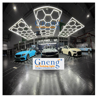 L'atelier commercial de pièce de gymnase de garage de supermarché de lumière de sortilège a mené la lumière de magasin 1Ft hexagonal