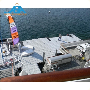 Plateforme <span class=keywords><strong>de</strong></span> levage <span class=keywords><strong>de</strong></span> jet ski modulaire, pontons flottants, cubes, quai en HDPE pour <span class=keywords><strong>la</strong></span> vente - Product Image 6