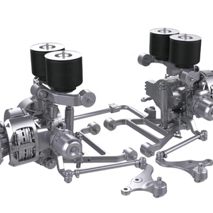 Sistema de Transmisión Brogen de 80kw 160kw para Vehículos Eléctricos, Eje de Transmisión PMSM para Autobuses de 6-18m, Soluciones de Tren Motriz - Product Image 1
