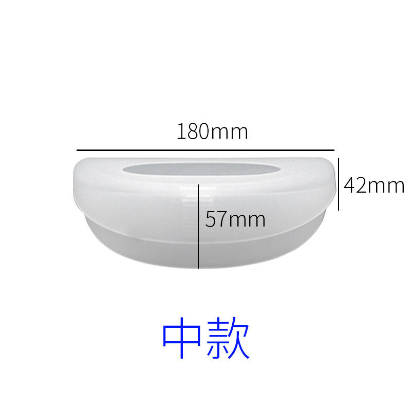 กล่องใส่แว่นตาแบบใส (ขนาดกลาง)