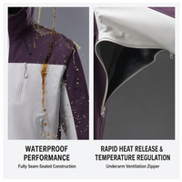Veste coupe-vent pour homme de bonne qualité, vestes d'hiver unisexes, veste 3 en 1, imperméable et respirante