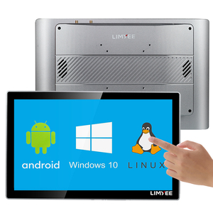 PC de panel industrial Limyee J1900 con IP65 táctil capacitiva a prueba de agua 10,1 15 17 21,5 pulgadas sin ventilador I3 I5 I7 CPU Stock disponible - Product Image 1