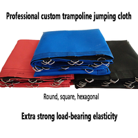 Tapis de saut de trampoline à l'élastique personnalisé de vente chaude tapis de trampoline en toile de haute qualité en PP