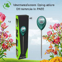 Testeur numérique portable de pH et d'humidité du sol JD 28C pour l'extérieur, avec construction en métal et ABS, pour l'utilisation dans les jardins et les fermes