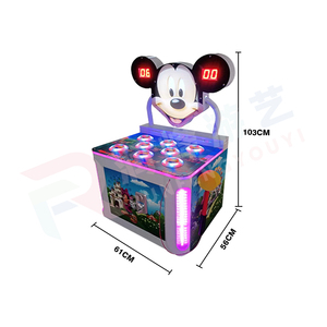 Trẻ em chơi Búa đánh máy trò chơi ếch Mini hit Đồng tiền hoạt động chuột <span class=keywords><strong>Arcade</strong></span> whack một trò chơi nốt ruồi máy - Product Image 5