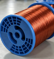 Bobines de moteur de chauffage industriel en fil d'aluminium émaillé QZYL-2/180 ROHS, transformateurs