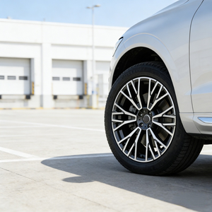 Ruedas Forjadas YUDAO OEM&ODM de 22 y 24 Pulgadas 5x130, Dos Tonos, Plateado Brillante y Negro, Diseño de Dos Piezas, Cóncavas Profundas para Benz GLS SUV - Product Image 3